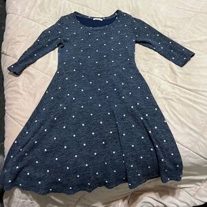 Grey Polka Dot Dress